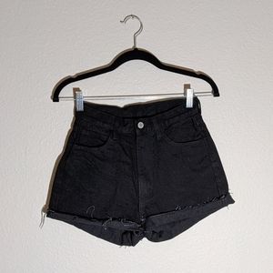 Brandy Melville/ J Galt Black High Waisted Shorts